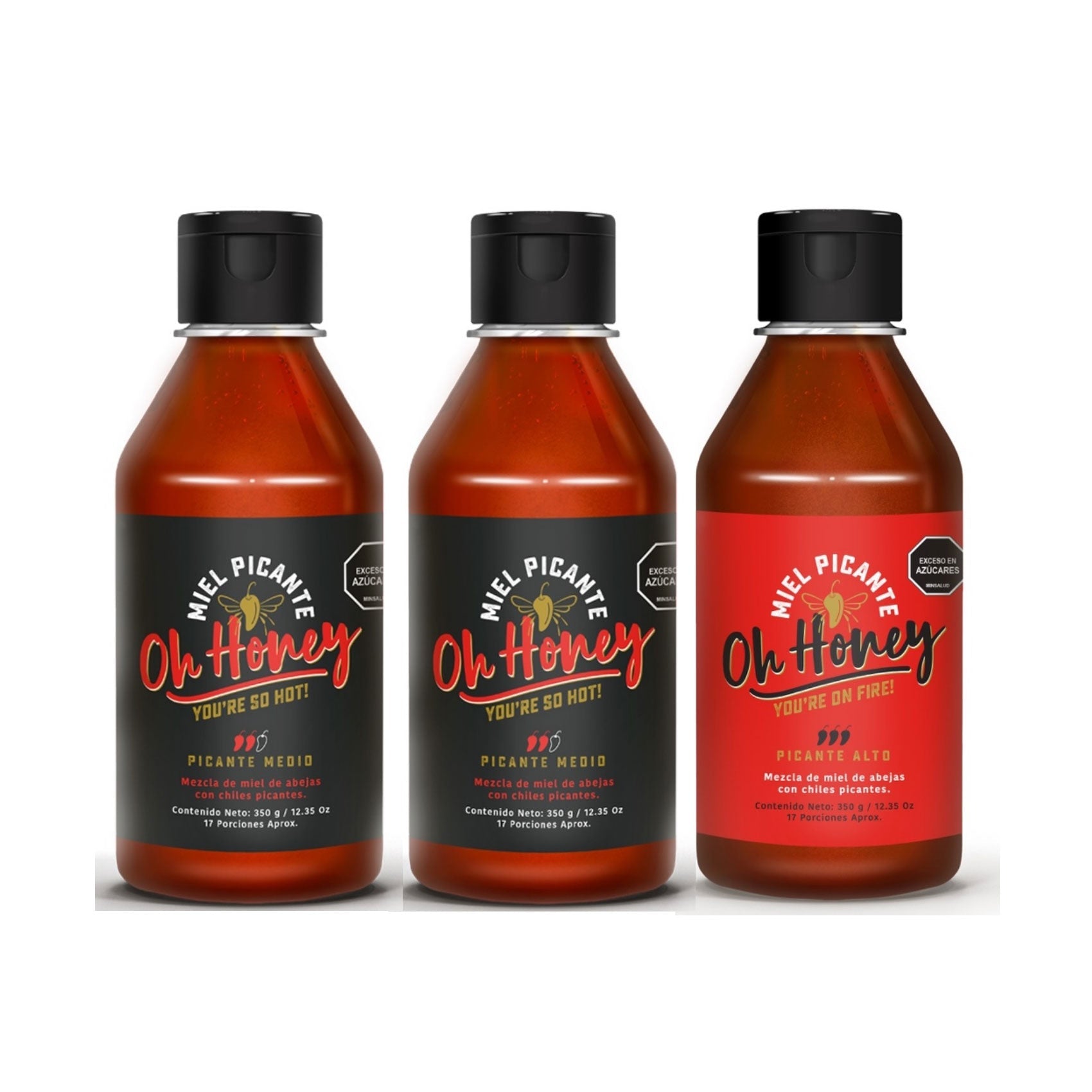 Oh Honey 3-pack You're So Hot & You're On Fire